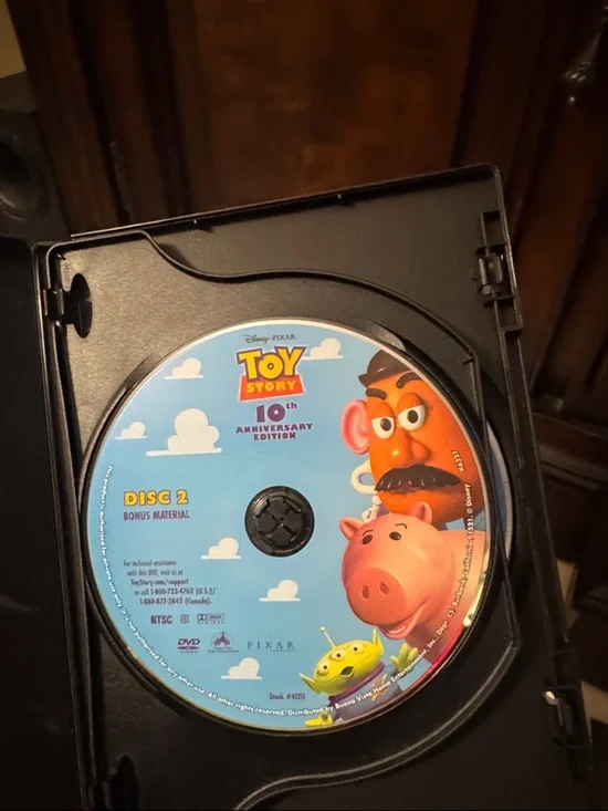 Bundle Toy Story 1 - 10th Anniversary Edition  and Toy Story 2 DVDs - Picture 4 of 9